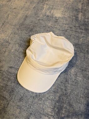 Athleta White Ventilated Baseball Cap